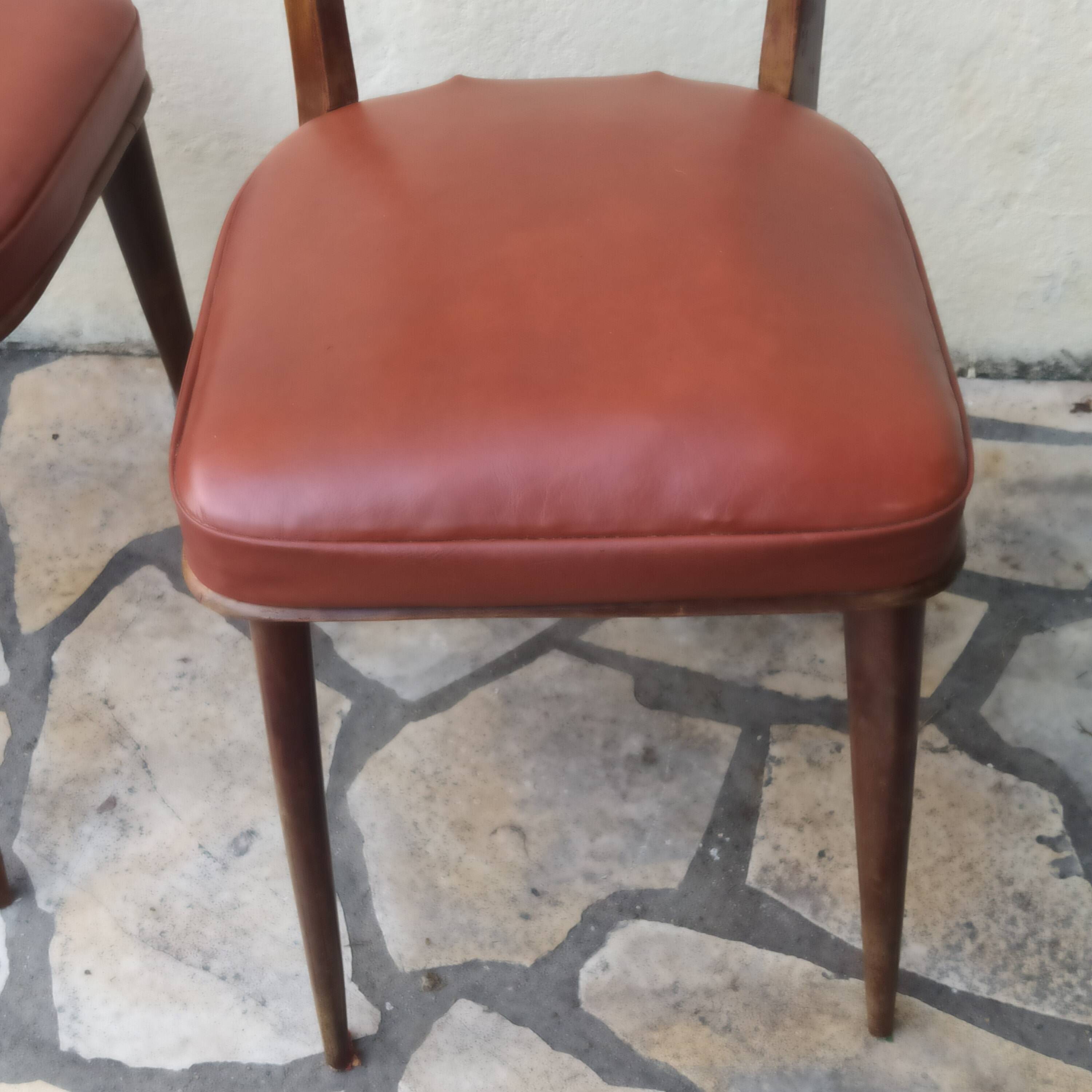Two Italian design chairs Paolo Buffa 1950