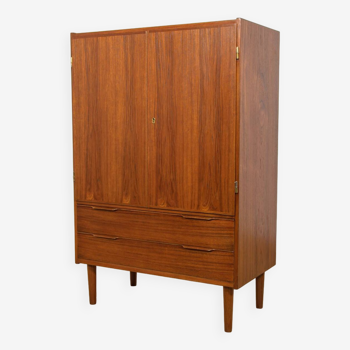 Commode à tiroirs vintage en teck, 1960s