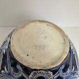 Vase - Cachepot in baroque earthenware from Saint Clément, 19th century