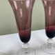 4 purple glasses