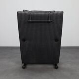 Armchair T-line Burkhard Vogtherr Arflex, 1980s