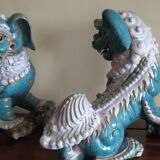 Important pair of Fo dogs