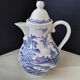 Lunéville earthenware coffee pot "English Style" model