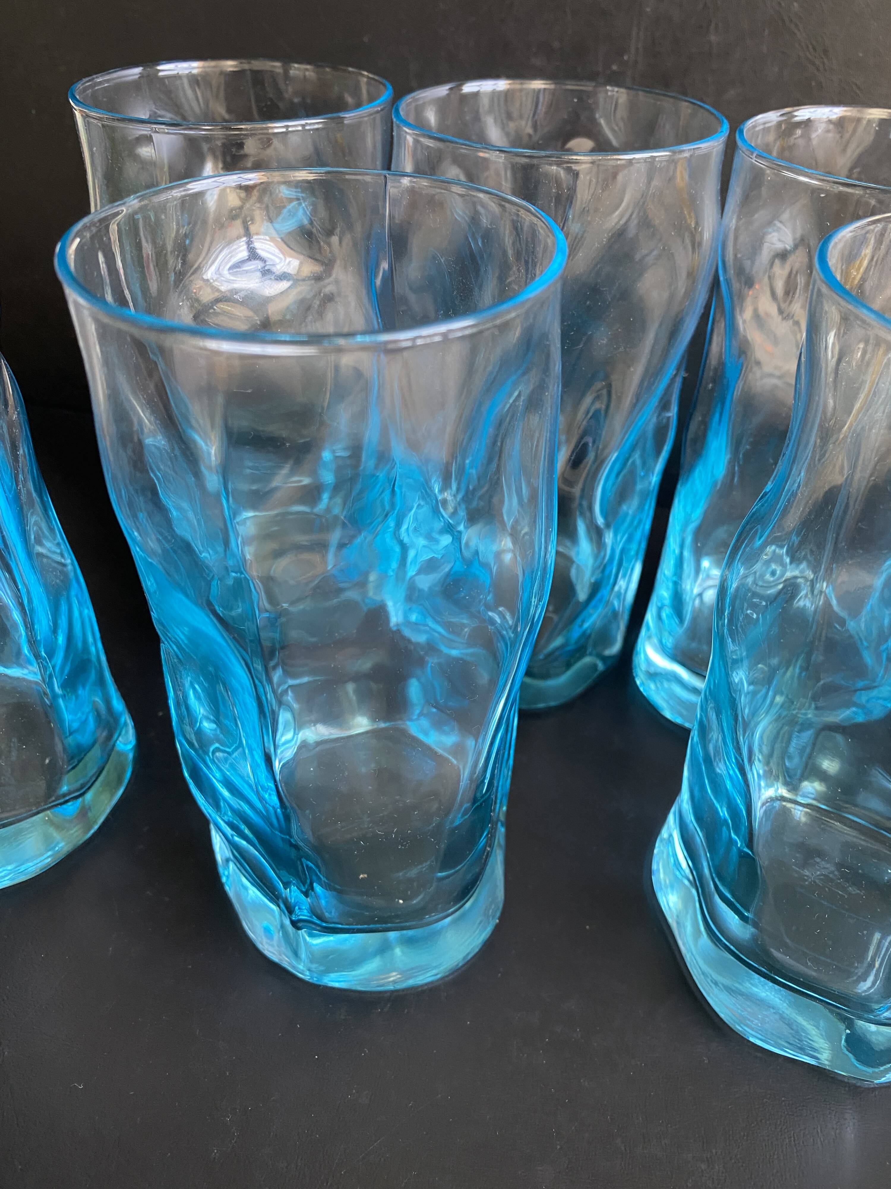 Magnifique lot de 6 verres vintage Bormioli Rocco