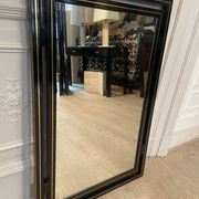 Mirror Pierre Vandel black and gold, 1970s