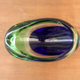 Glass ashtray by Ladislav Palecek