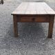 Country Coffee Table in Pine 3 Drawers