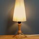 wood smalll table lamp 1960s