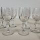 Set of 6 wine glasses Meisenthal model Emma