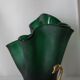 Vintage Italian blown glass handkerchief vase