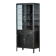 Polished iron medical cabinet, 1950s