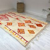 Handmade Moroccan Berber carpet 250 x 147 CM