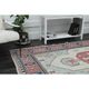 1970s Vintage Turkish Handmade Wool & Cotton Pink Area Rug 175x265