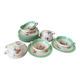 Ensemble de 8 tasses à thé ou café en porcelaine de Limoges