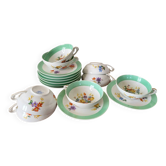 Set of 8 Limoges porcelain tea or coffee cups.