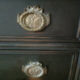 Commode style louis 16 noire