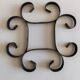 Trivet and bottle