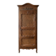 Antique bonnetière wardrobe in carved wood, Classic style.