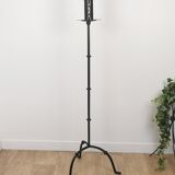 Wrought iron candle holder 139cm