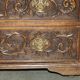 Commode Victorienne en chêne anglais finement sculptée