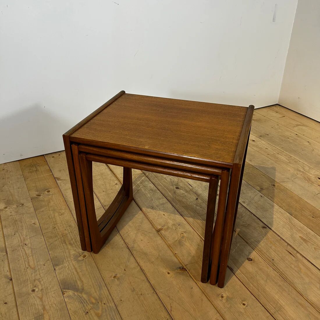 Nested tables Quadrille in teak G Plan, 1960s