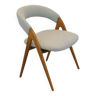 WK möbel style fauteuil / stoel in Teddy 'Mehlmels'