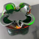 Murano Sommerso Ashtray by Flávio Poli