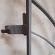 Art Deco wrought iron grill door 200x88cm