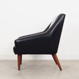 Leather armchair, Danish design, 1970s, production: Denmark