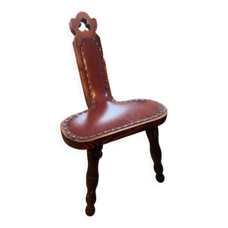 Old milking chair