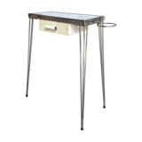 Metal console vintage feet Eiffel 1970