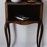 Louis XV style oak bedside table