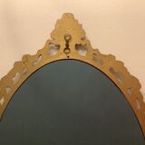 Old metal mirror 68x36cm
