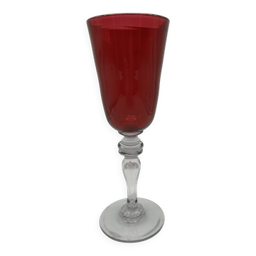 Verre de mariage Herbatte, fin 19ème