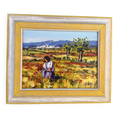 Provençal painting signed Volpi