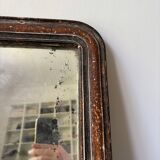 Art Deco wooden mirror