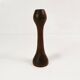 Mid-century teak candle holder, Denmark, 1960s.