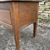 Chest , old 18th century oak