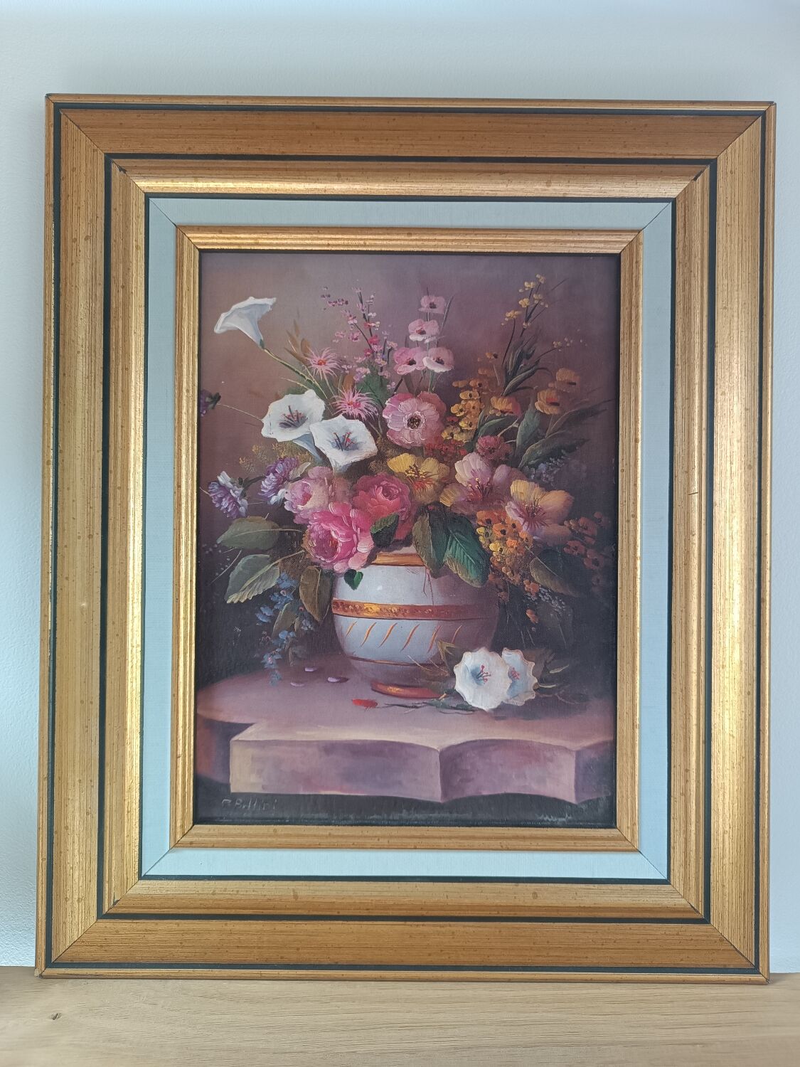 Flowery bouquet painting