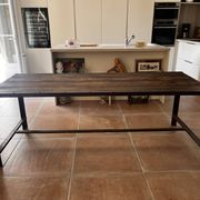 Table industrielle 200x79