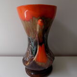 Vallauris vase with double handles