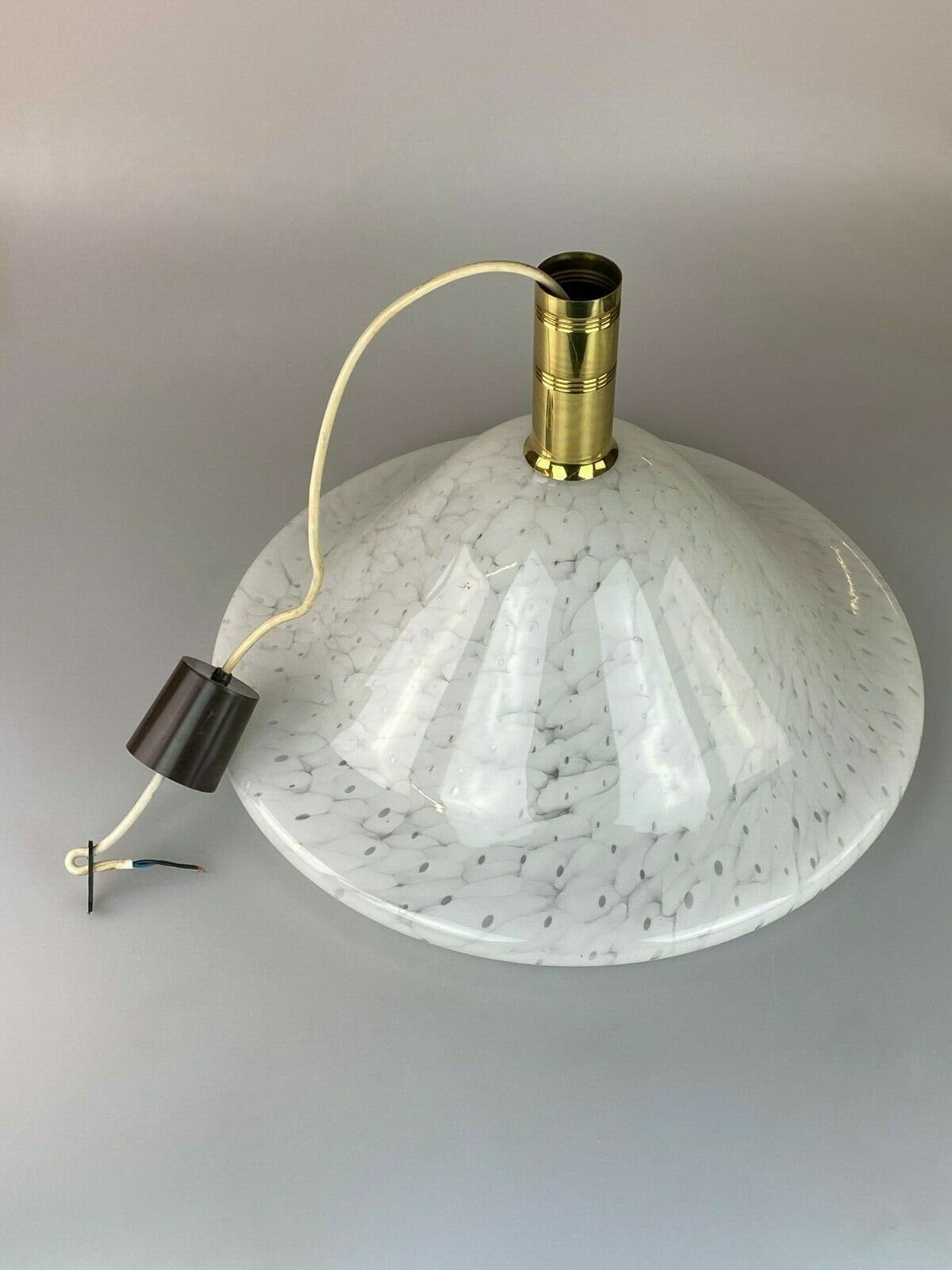 60s 70s Peill & Putzler hanging lamp ceiling lamp glass space design lamp