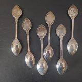6 silver-plated teaspoons