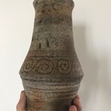 Ceramic signed 1960 vintage sandstone