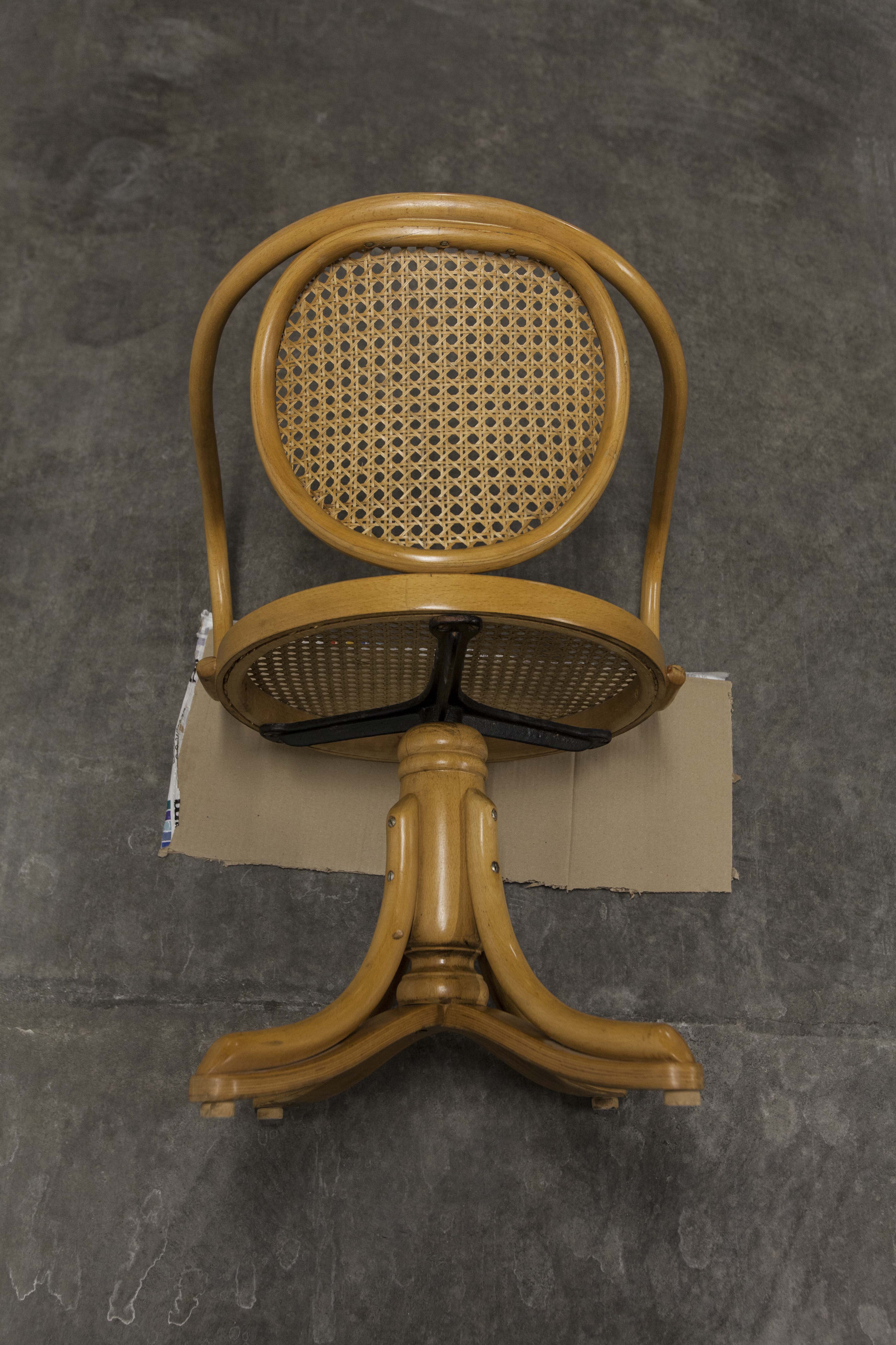 Thonet swivel armchair
