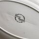 Myott Staffordshire The Hunter black English oval dish.