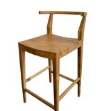 Tabouret / tabouret en bois wabisabi