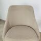 Paire de chaises coque 70's, pivotantes, vintage