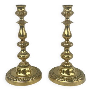 paire de bougeoirs en - louis philippe
