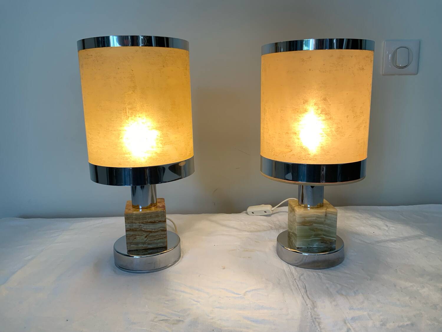Pair of 70 lamps